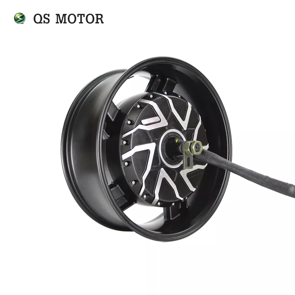 QSMotor 17X6.0inch 70H 12000W  - đánh giá và giá 12000W Electric Motorcycle Hub Motor