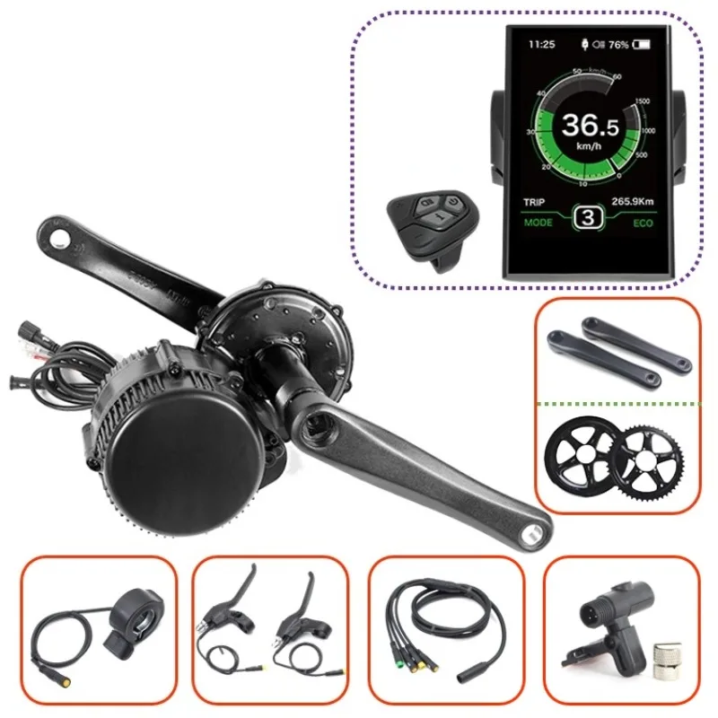 G340 Mid Drive Motor Kit DPC18 - đánh giá và giá Mid Drive Conversion Kit 1000W