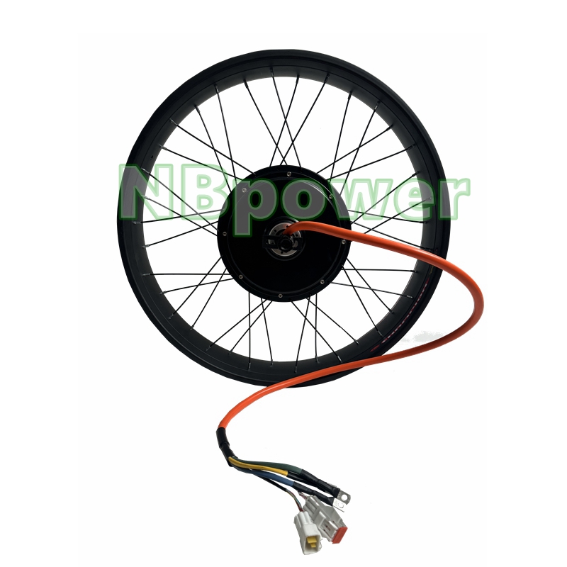 NBpower QS205 72V 5000W 170/19 - đánh giá và giá 5000W Hub Motor Kit 72V